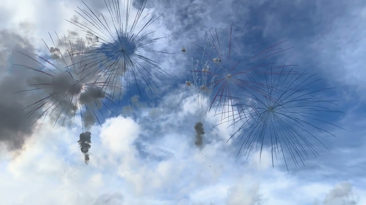 Rotello 2025 - spettacolo pirotecnico diurno Senatore fireworks