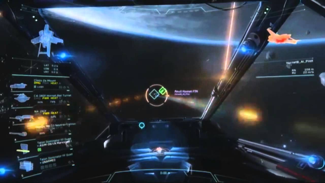 Star Citizen Dog Fighting Module - Single Player Mode at PAX