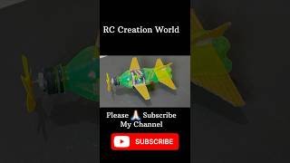 DIY Flight Project Turn a Plastic Bottle into an RC Airplane #dcmotor #plane #project #diy #diy