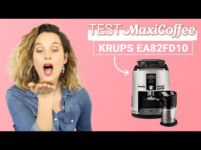 KRUPS latt'espress inox quattro force EA82FD10, Machine à café automatique