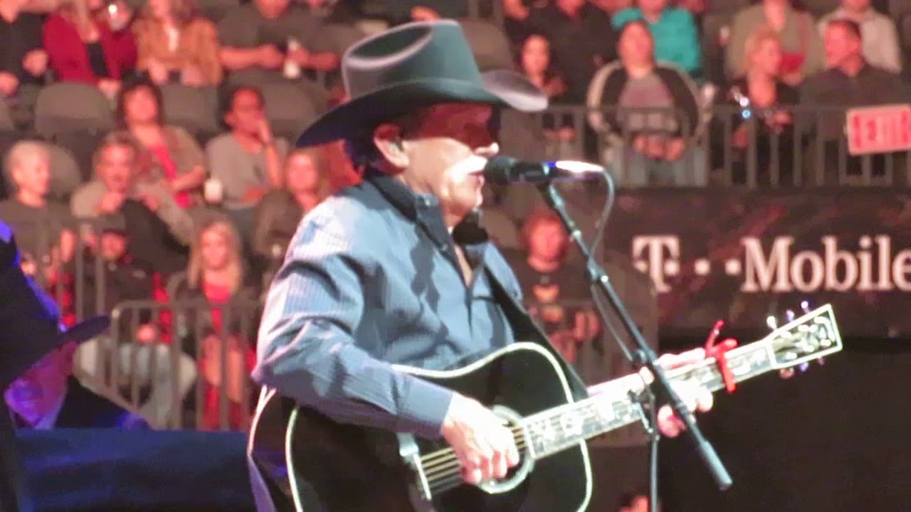 George Strait "God and Country Music" 2/1/2019 Las Vegas - YouTube
