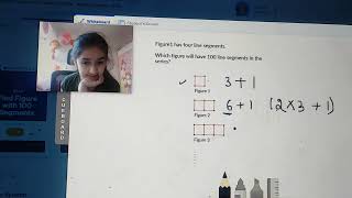 Cuemath puzzle solving by a student of grade 3 screenshot 3