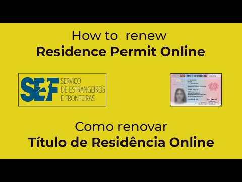 How to renew Residence Permit Online [Easy and Complete Explanation | HD]