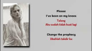 The Prophecy - Taylor Swift | Lirik Terjemahan