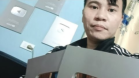 Đập hộp phần thưởng  2 nút bạc youtube gửi tặng| Mua Bán Kênh Youtube