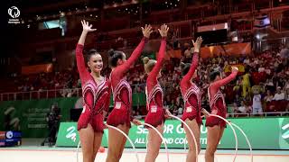 2024 Rhythmic Europeans - Highlights Group All-Around Competition by europeangymnastics 303 views 8 days ago 1 minute, 23 seconds