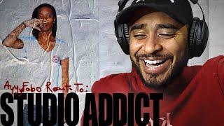 NEXT BIG THING OUT OF ATL AyyyFabo Reacts To Nine Vicious - "Studio Addict" Tape