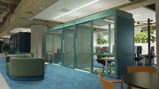 BOW Adaptive office spaces // Drone video