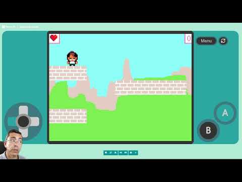Reto 117 Mostrar mapa en juego de plataformas en MakeCode Arcade