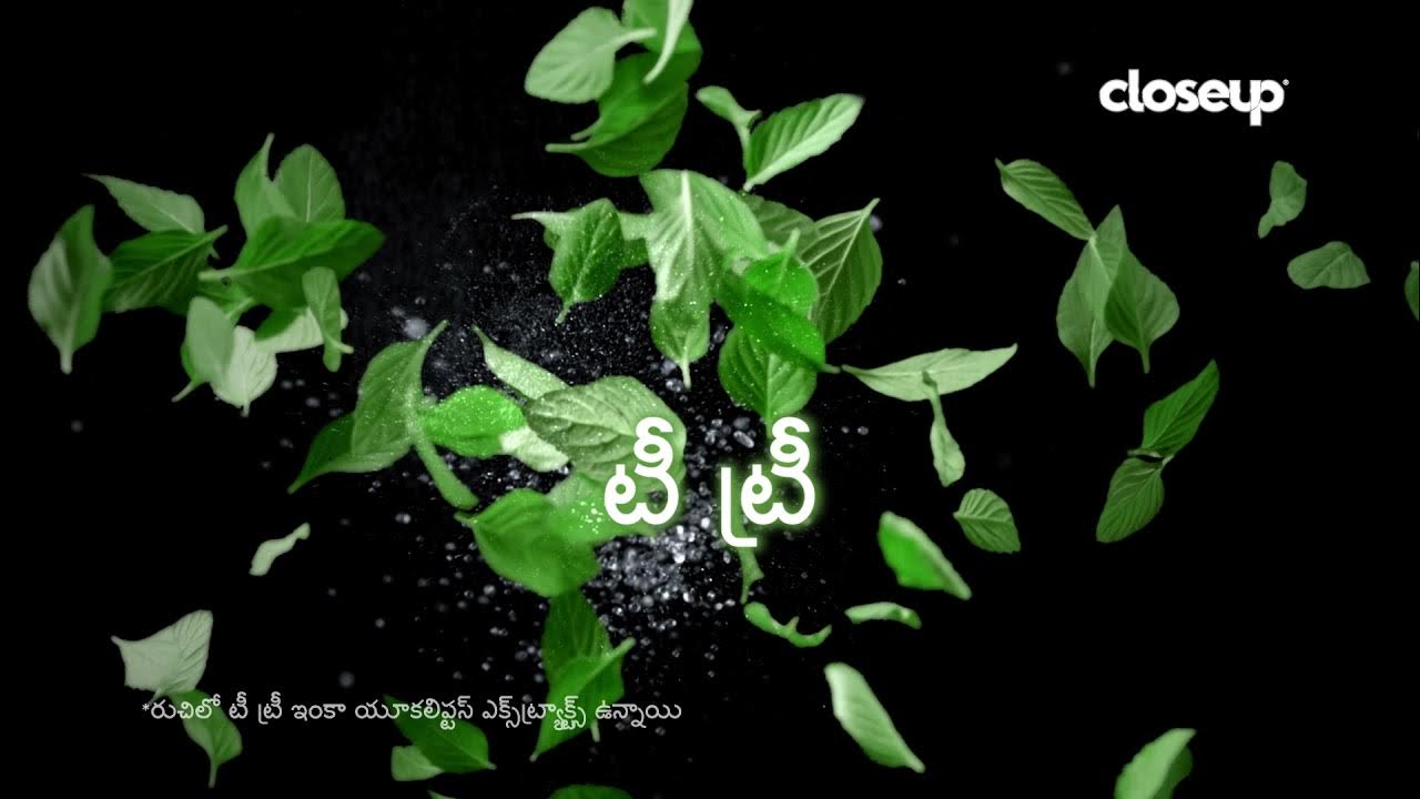 Closeup Triple Fresh Formula With the natural goodness of eucalyptus