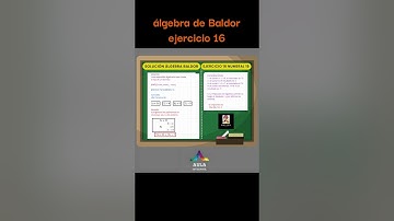 Solución álgebra de Baldor ejercicio 16  #python #algebradebaldor #excel #profeandalon #tutorial