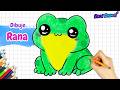 Cómo dibujar RANA - Dibujos paso a paso fáciles ????✨