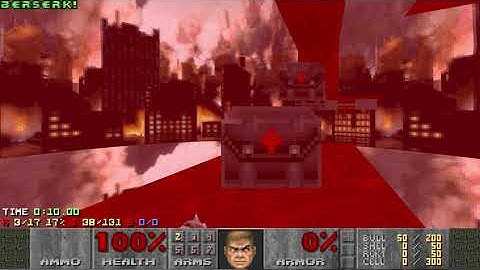 Doom 2: NoYe MAP14 in 0:13.26 UV Speed