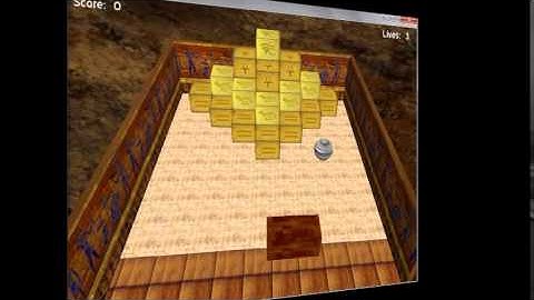 Arkanoid3D in Ogre3D