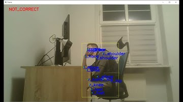 Incorrect posture detection