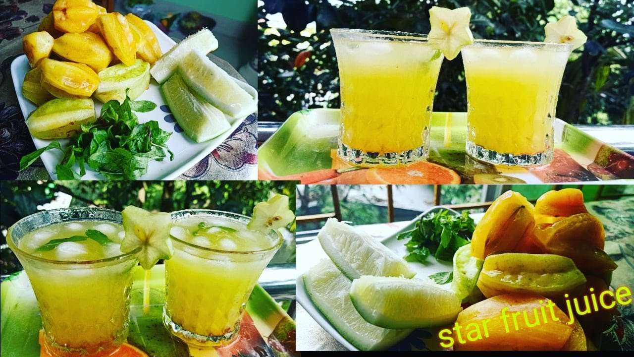 Star fruit juice recipe star fruit juice best for liver disease