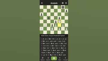 Indian Game: Yusupov-Rubinstein System