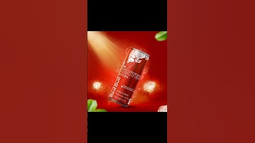 Creative product advertising design.#graphicdesign #photoshop #socialmediagraphic #redbull