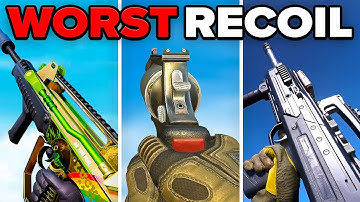Using the WORST Recoil Gun in EVERY Call of Duty!