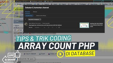 Membuat Array Count Database PHP (Count Data Array PHP )