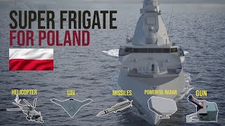 The Progress Super Frigate Arrowhead-140PL types 31 Frigates For Polish Navy