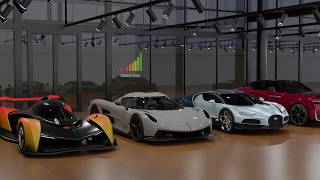 Most Expensive Cars Comparison 3D 1.7M To 30M