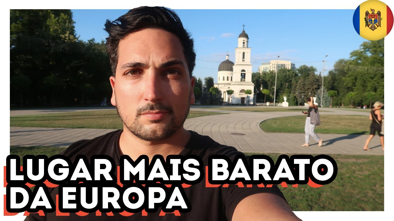 Visitei o PAÍS mais POBRE e BARATO de toda a EUROPA - Estevam Pelo Mundo em Chisinau na Moldávia