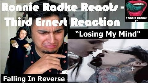 Ronnie Radke Reacts To Third Ernest Reaction To "Losing My Mind" - Falling In Reverse On Twitch  P1