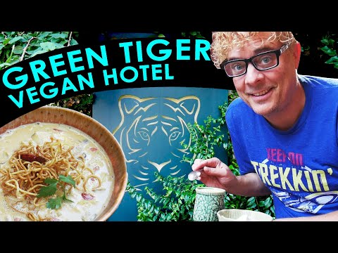 Veganuary in Chiang Mai?  Green Tiger Guesthouse in Old Town is Our Top Pick