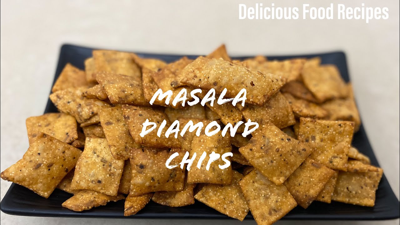 Masala Diamond Chips Recipe | Evening Snacks Recipe | masala diamond