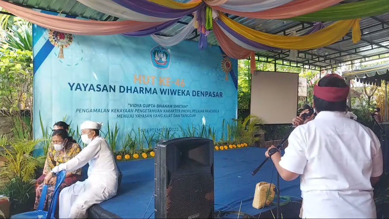 STREAMING HUT KE-46 YAYASAN DHARMA WIWEKA 9 SEPTEMBER 2022