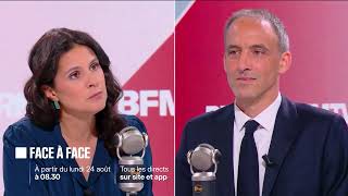 BFMTV | Promo (pre-season) • Face to Face — Apolline de Malherbe | 2026-2027 season