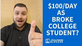 How to earn extra money as a broke college student