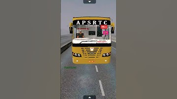 #APSRTC Luxury Bus...in ⚡on the road 🛣️ in rain #viral #shorts#trending