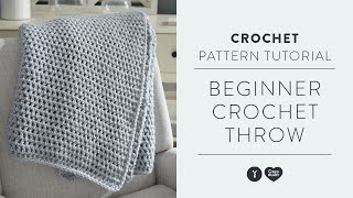 How to Crochet a Throw | Beginner Tutorial with Marly Bird