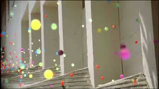 The famous Sony Bravia bouncy balls advert in real time