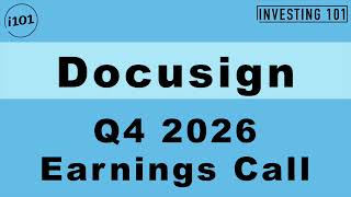 Docusign Q4 2026 Earnings Call