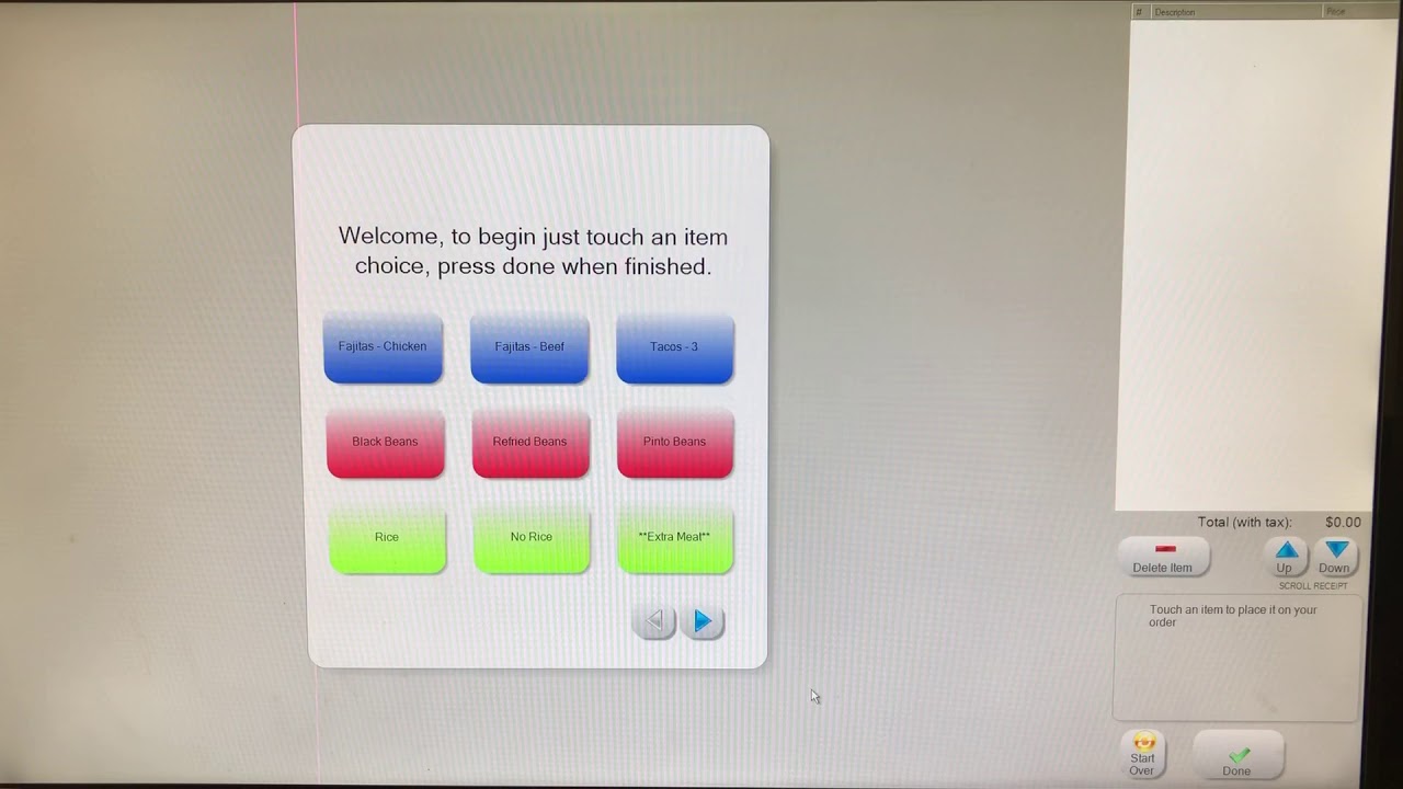 Oregon POS pcAmerica Self-Order Kiosk Quick Demo - YouTube