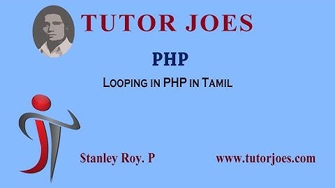 loop in php tamil