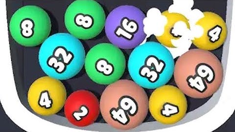 2048 Merge 3D - All Levels Gameplay Walkthrough Part 1 Max Lvl 1-10