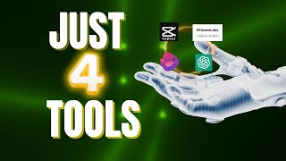 No Camera.  No Editor.  Just These 4 Tools Running Everything!