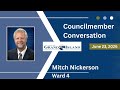 Council member Mitch Nickerson talks about the issues