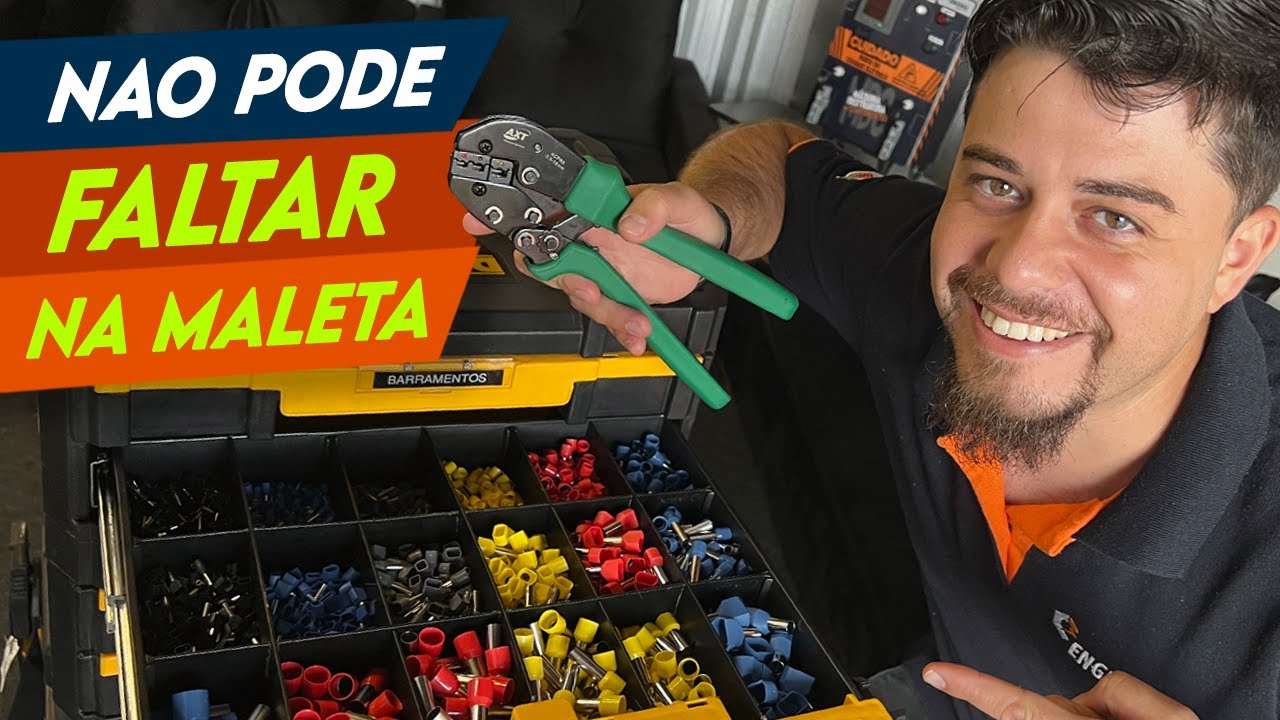 07 TERMINAIS ELÉTRICOS que não podem FALTAR na MALETA de um ELETRICISTA! ⚡💡
