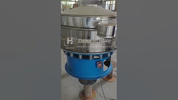 Check screening rotary circular vibrating sieve screen