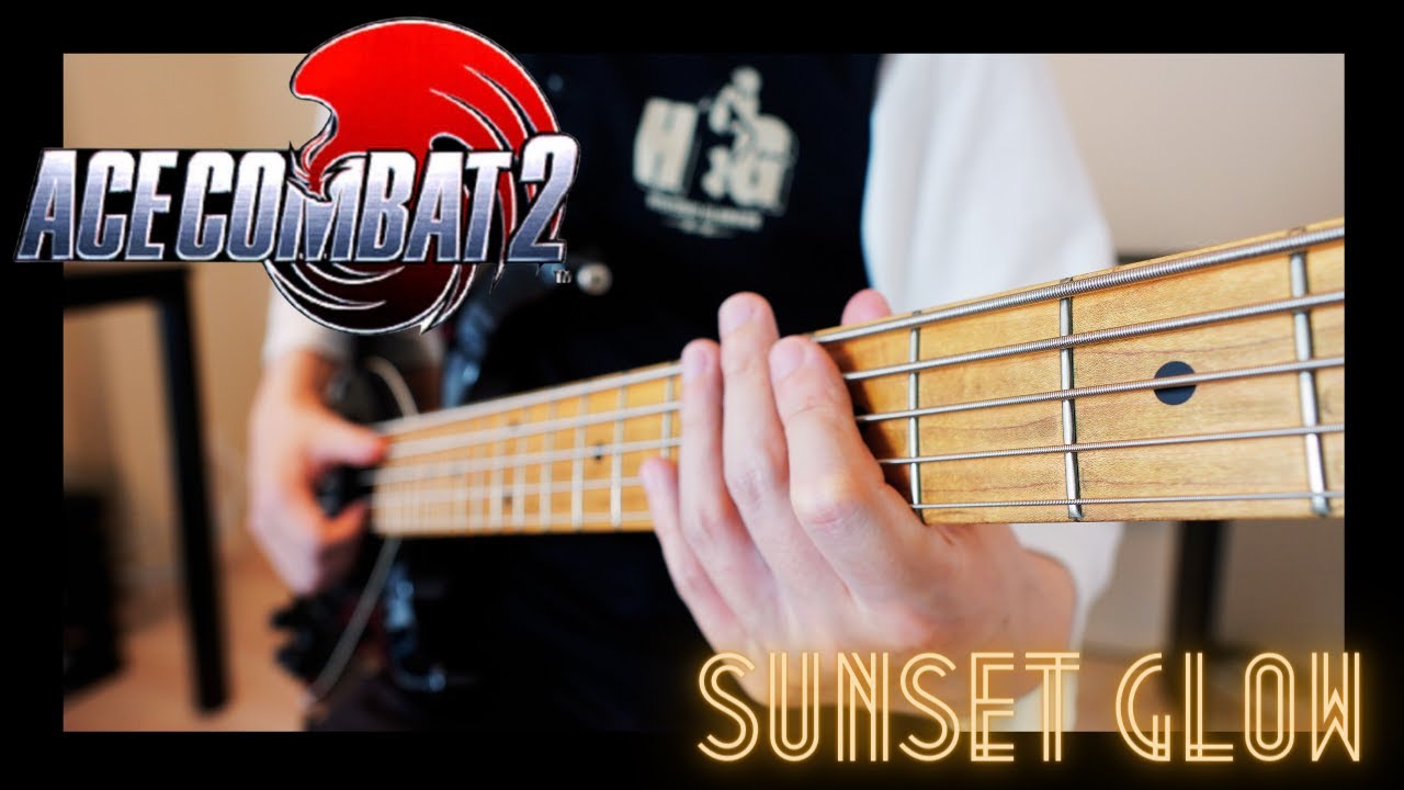 Ace Combat 2 - Sunset Glow【ベース弾いてみた】高難易度スラップ　エースコンバット2