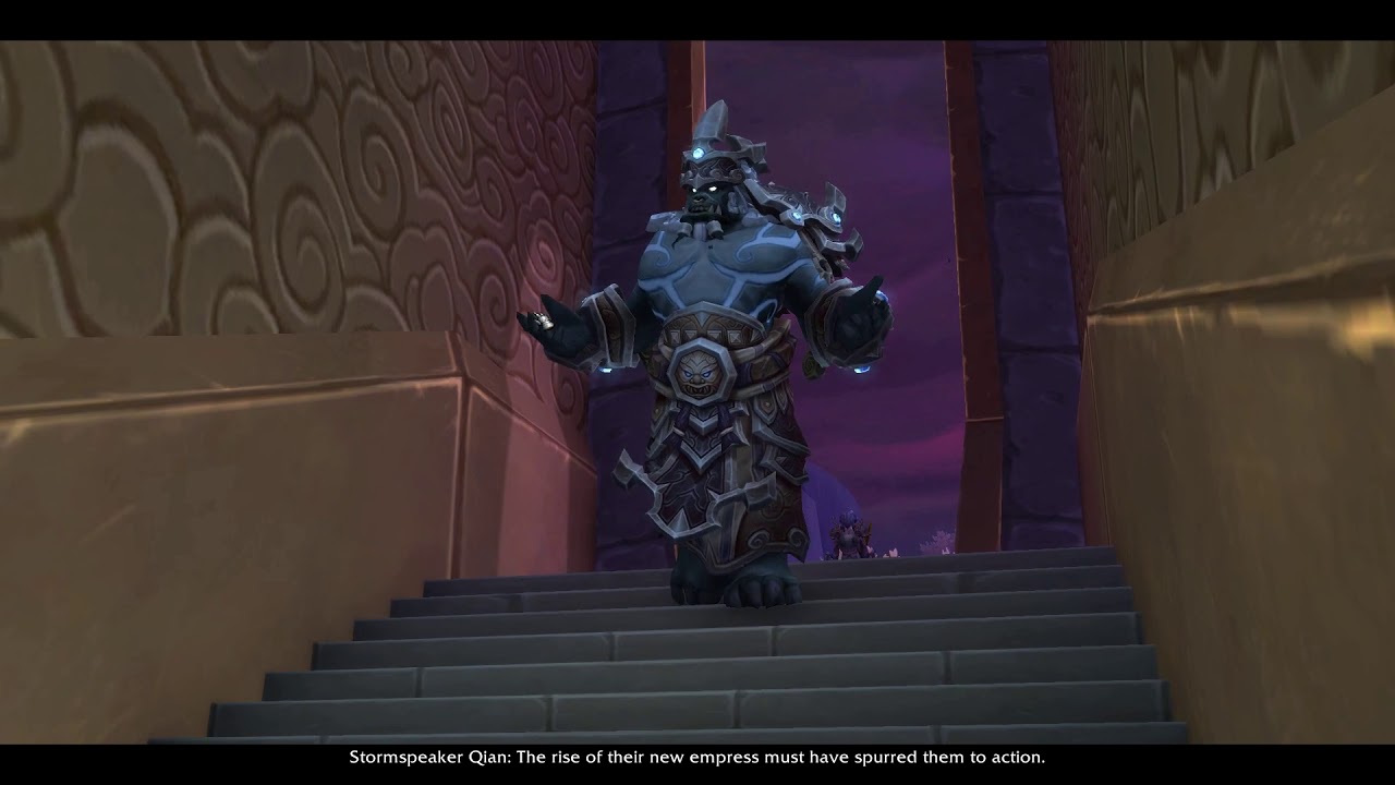Battle for Azeroth Quest 552: Time-Lost Warriors (WoW, human, Paladin)