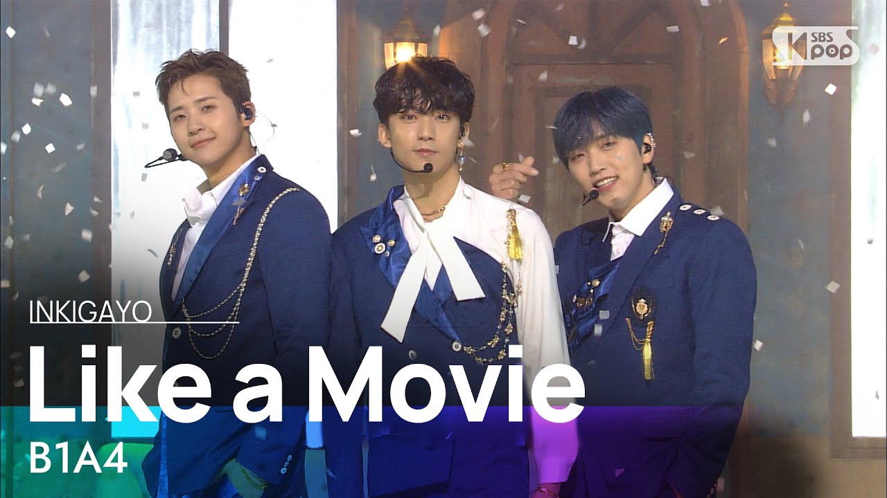 B1A4(비원에이포) - Like a Movie(영화처럼) @인기가요 inkigayo 20201025