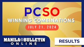 PCSO Lotto Draw Results, July 21, 2024 | Ultra Lotto 6/58, Super Lotto 6/49, 3D, and 2D