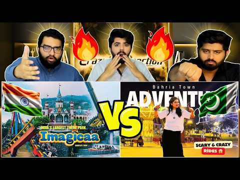 Pakistani Reaction On Biggest Adventure Park India Vs Pakistan | रोमांच🔥
