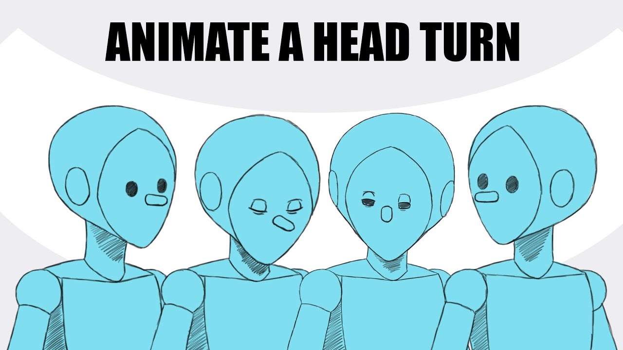 How to Animate a Head Turn - 2d Animation Tutorial - YouTube